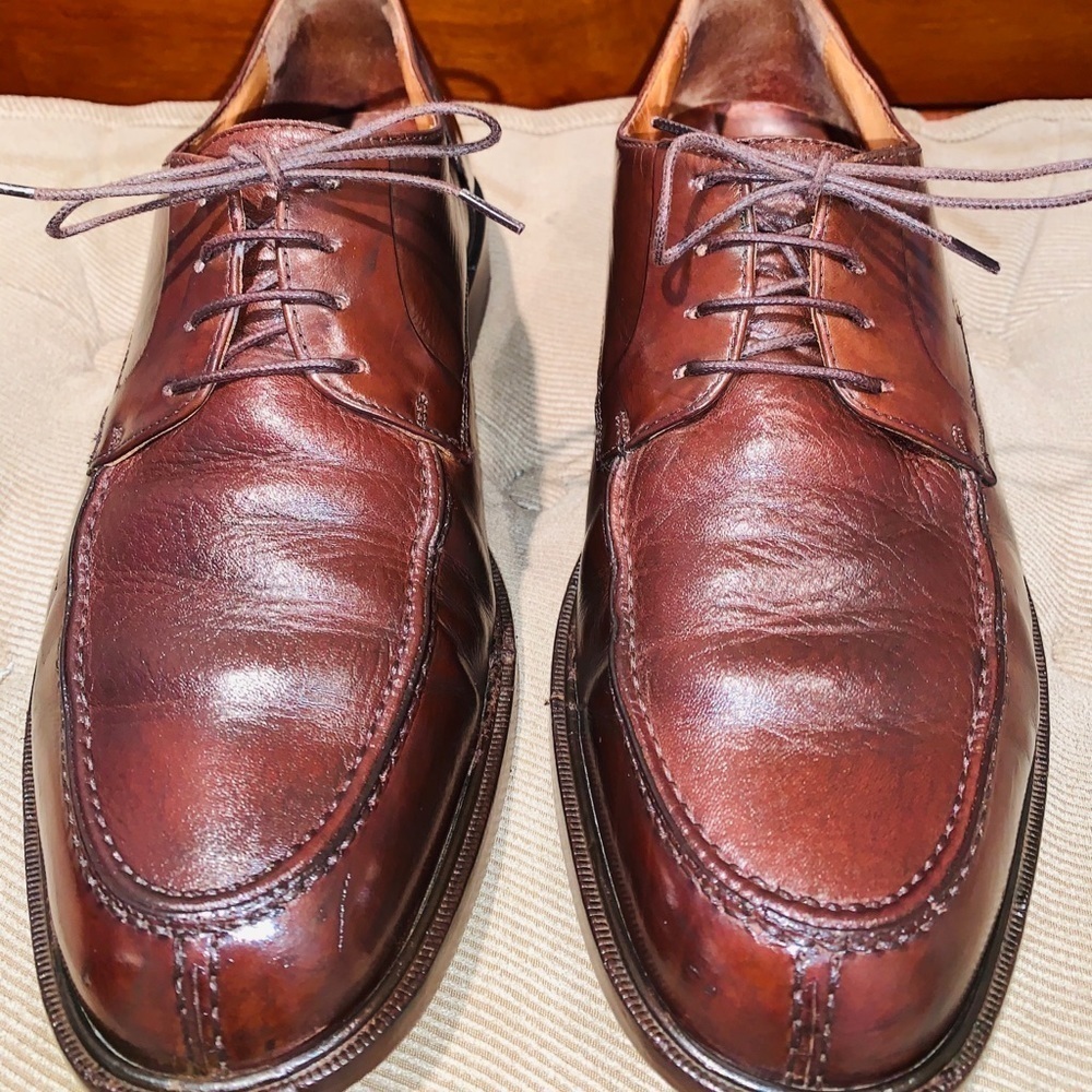 Bostonian Apron-Split Toe LEATHER OUTSOLE Oxford
